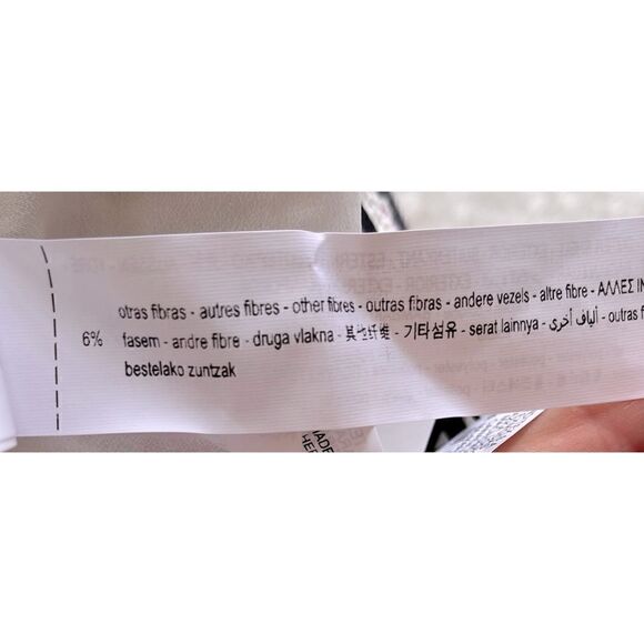 NWT Zara Pink Purple White Plaid Tweed Textured Corset Crop Top, Small - Picture 14 of 15